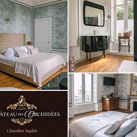 Chateau Des Orchidees En Val De Loire Saumur Eksteriør bilde